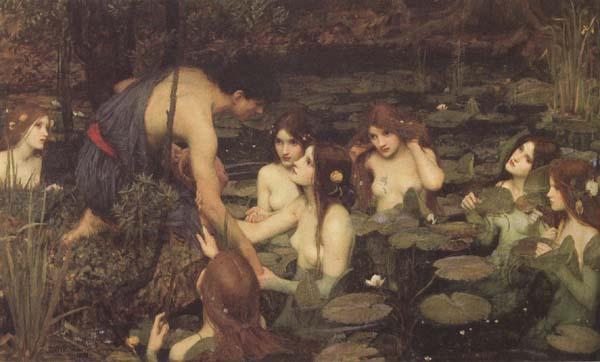 John William Waterhouse Hylas and the Nymphs (mk41) oil painting picture